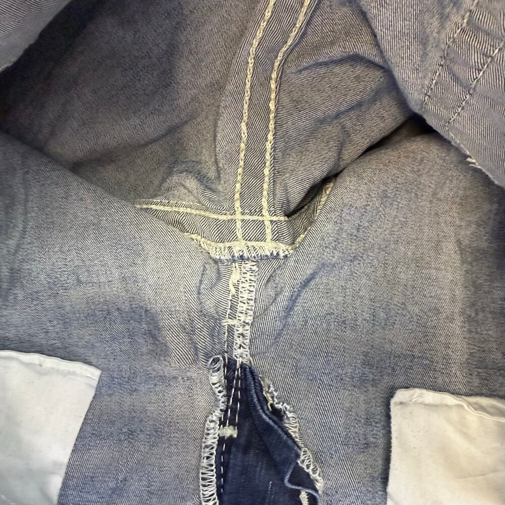 BKE Denim Culture Jeans Womens 32 (14) Blue Straight leg Mid Rise Preppy Casual - Picture 9 of 14